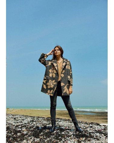 VESTE JACQUARD ADELE