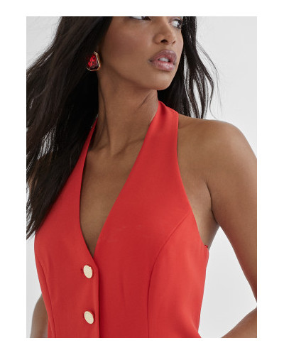 VESTE SANS MANCHES DOS NU