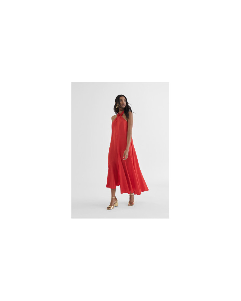 ROBE ENCOLURE AMÉRICAINE MIDI