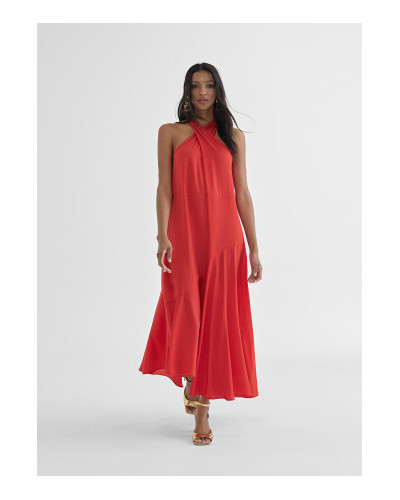 ROBE ENCOLURE AMÉRICAINE MIDI