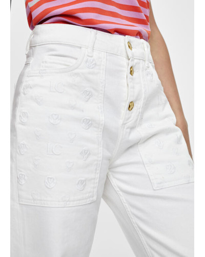 Jean Large Brodé LC