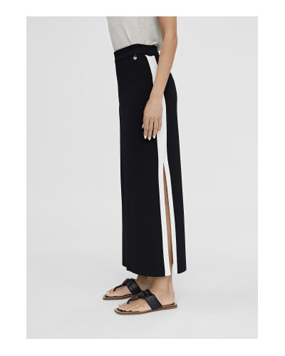 JUPE MIDI EN MAILLE LC