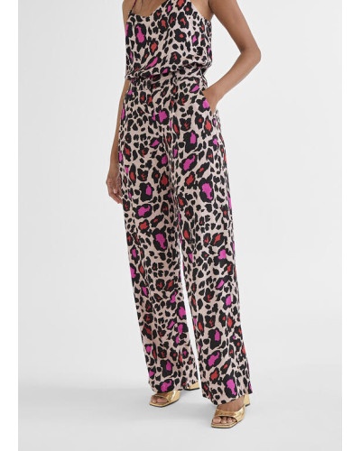 PANTALON DROIT IMPRIMÉ ANIMAL