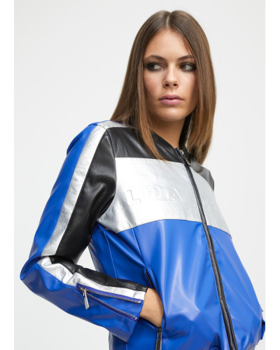 BLOUSON MOTARD SIMILI LC