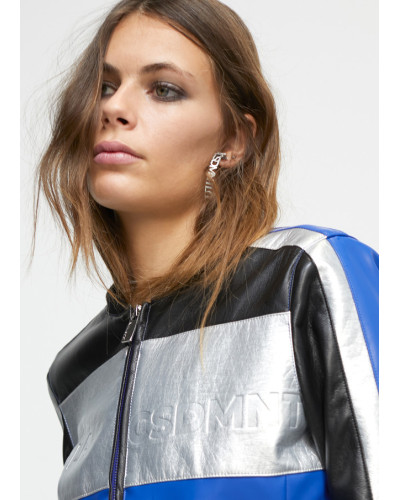 BLOUSON MOTARD SIMILI LC