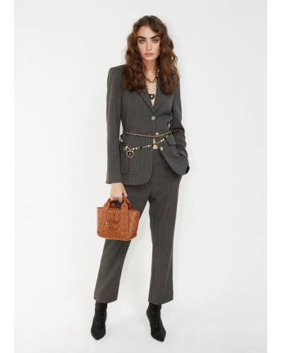 BLAZER RAYURES TENNIS LC