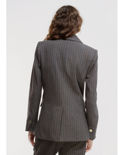 BLAZER RAYURES TENNIS LC
