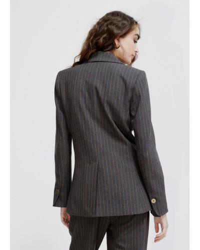 BLAZER RAYURES TENNIS LC