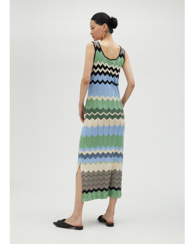 ROBE LONGUE MULTICOLORE LC