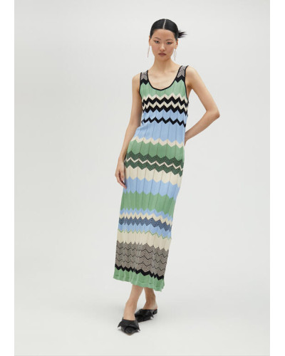 ROBE LONGUE MULTICOLORE LC