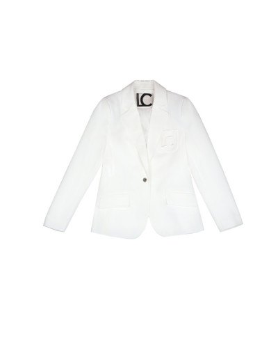 Blazer droit en lyocell