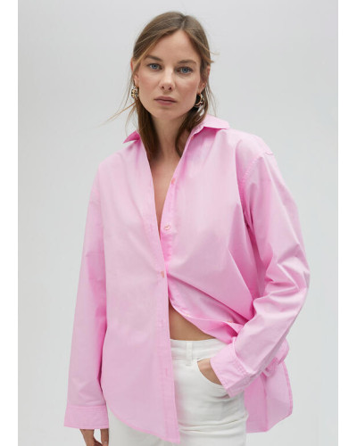 CHEMISE POPELINE OVERSIZE