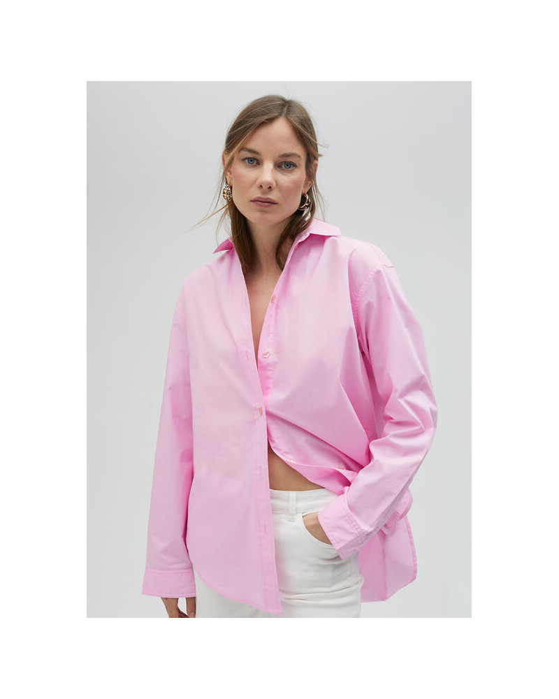 CHEMISE POPELINE OVERSIZE
