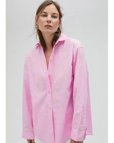 CHEMISE POPELINE OVERSIZE
