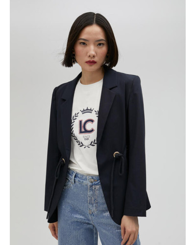 Blazer à œillets