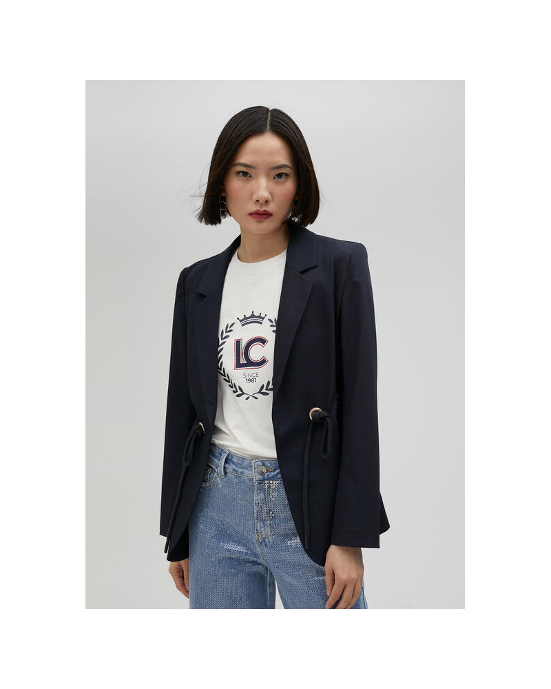 Blazer à œillets
