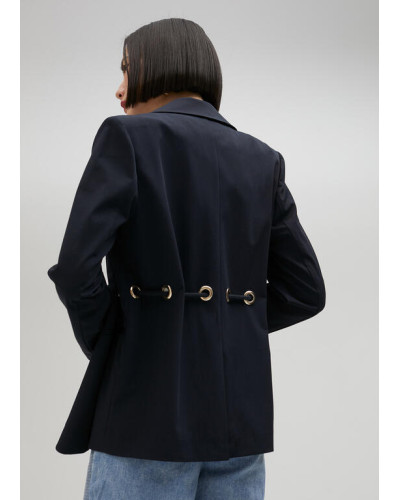 Blazer à œillets