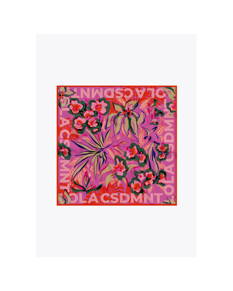 Foulard Satiné Imprimé