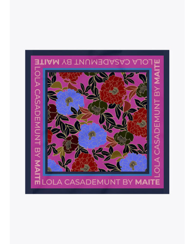 FOULARD À MOTIF IMPRIMÉ FLORAL