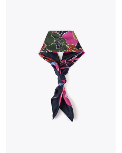 FOULARD À MOTIF IMPRIMÉ FLORAL