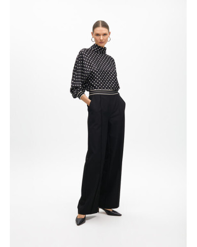 PANTALON DROIT BICOLORE LC