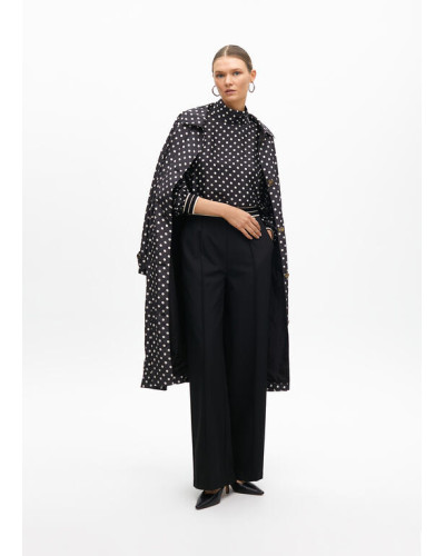 PANTALON DROIT BICOLORE LC
