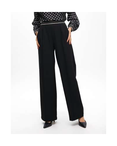PANTALON DROIT BICOLORE LC