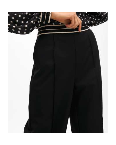 PANTALON DROIT BICOLORE LC
