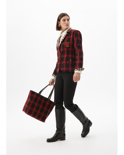 Blazer tartan