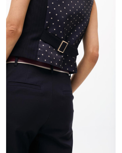 GILET TAILLEUR RAYE LOLA C