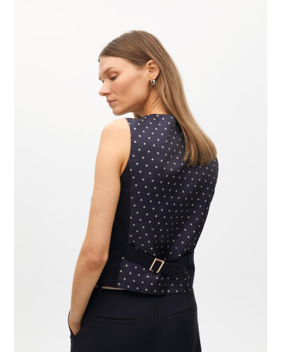 GILET TAILLEUR RAYE LOLA C