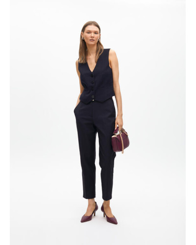 GILET TAILLEUR RAYE LOLA C
