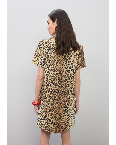 ROBE CHEMISE COURTE IMPRIMÉE L