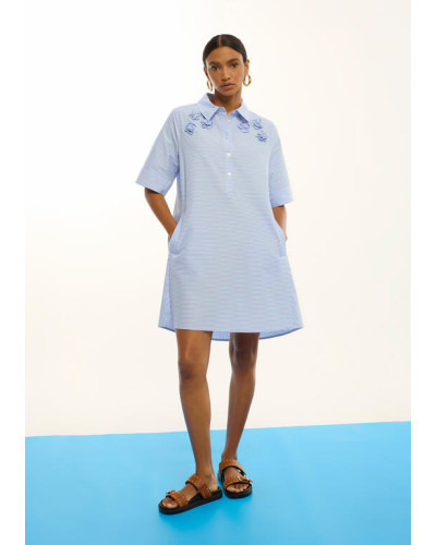 ROBE CHEMISE POPELINE