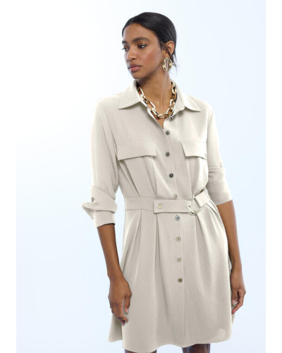 Robe chemise fluide