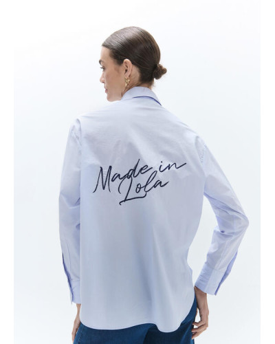 CHEMISE OS BRODEE LC