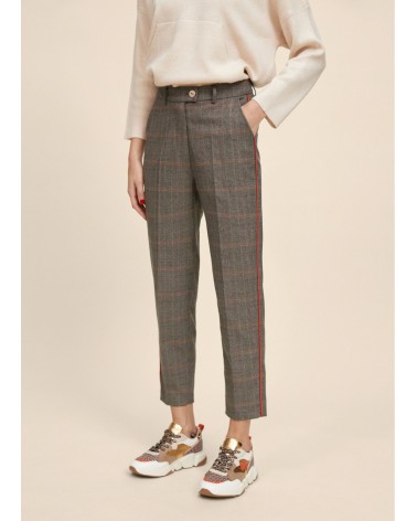 pantalon 7/8 prince de galles